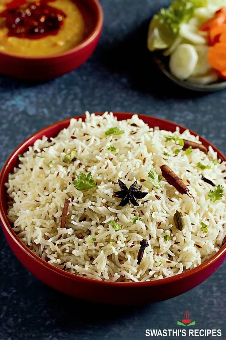 Zeera Rice (serves 8-10)