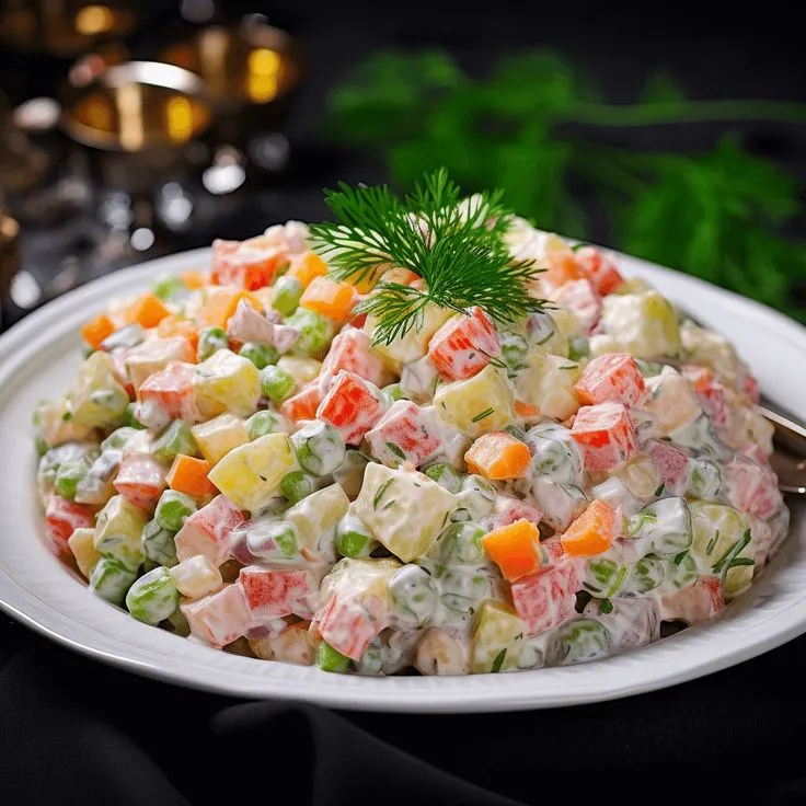 Russian Salad (serves 8-10)