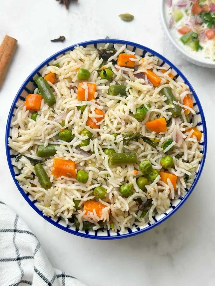 Veg Pulao (serves 8-10)