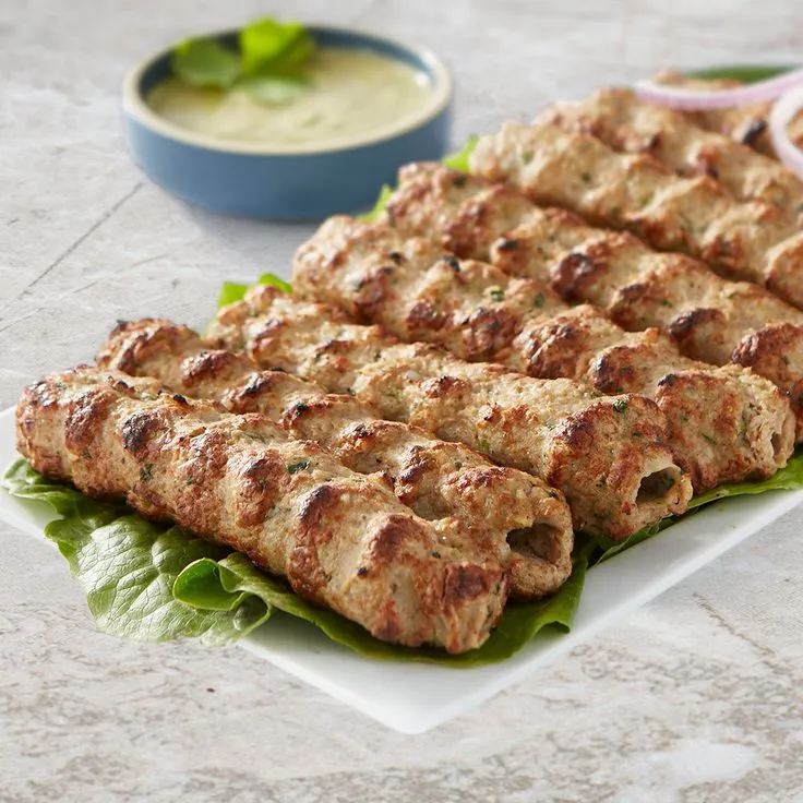Seekh Kabab (serves 8-10)