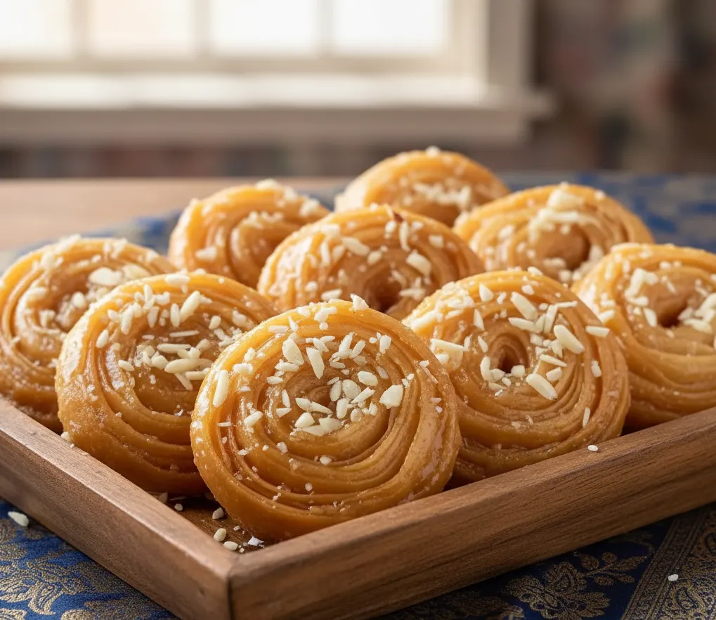 Round khaja.(6 pieces)